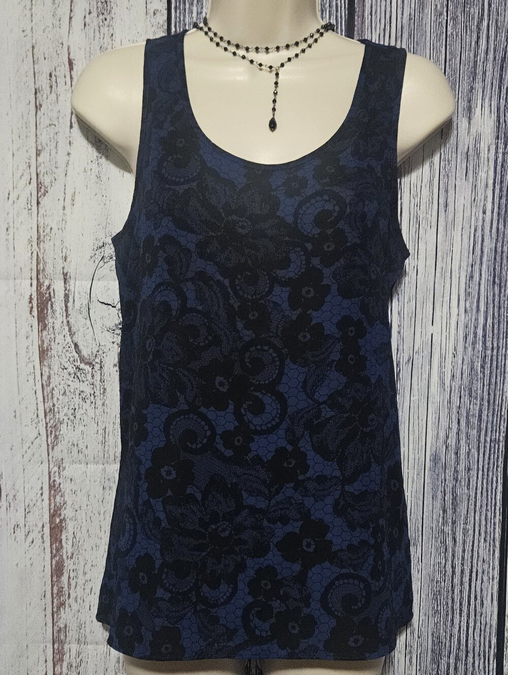 Express lace and floral tank